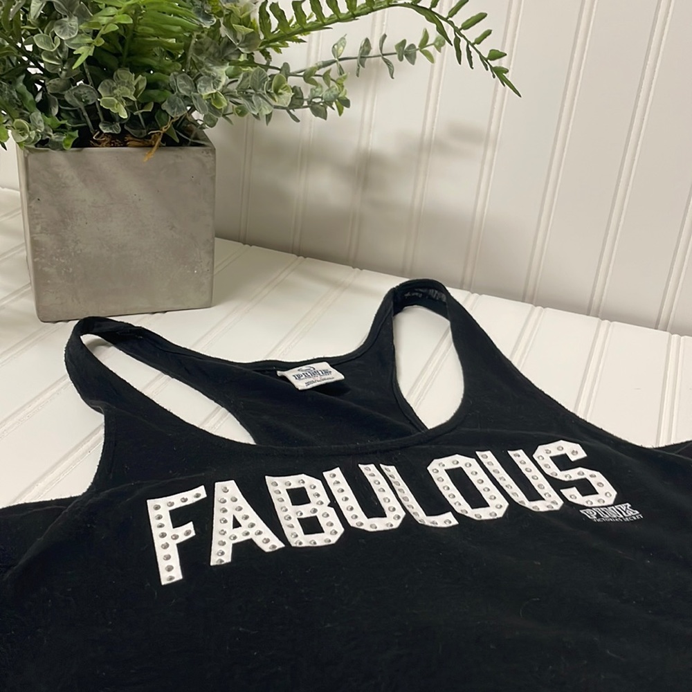 VS Pink FABULOUS tank S